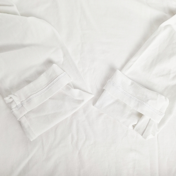 The TALBOTS Tee Petite Large White Cotton Blend Long‎ Sleeve Turtleneck - Picture 11 of 15